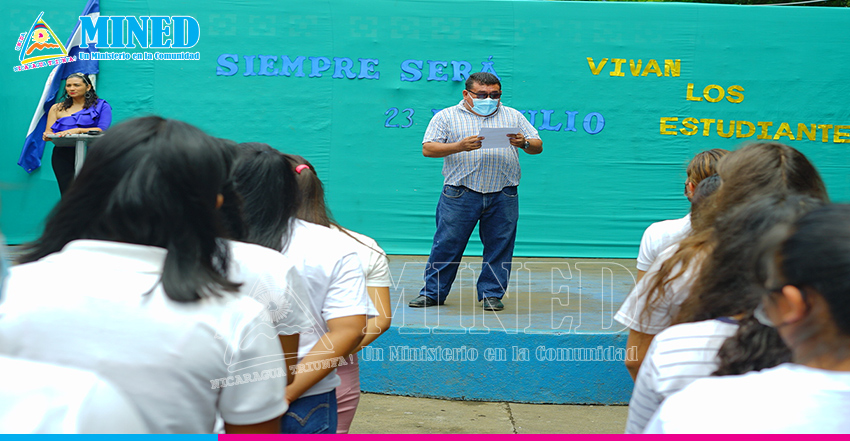 Celebración del Día del Estudiante Nicaragüense4julio 2022