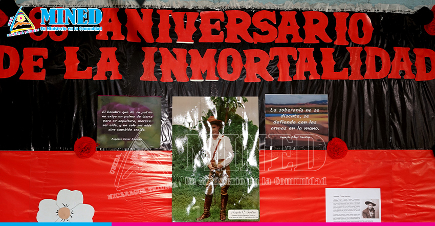 Conmemoración88aniversario Tránsito a la inmortalidad de Sandino2 febrero 2022