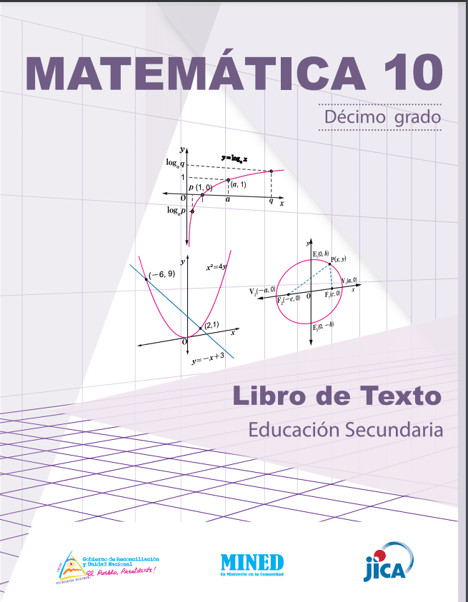 Libro de Matematica 10 Decimo Grado Nicaragua